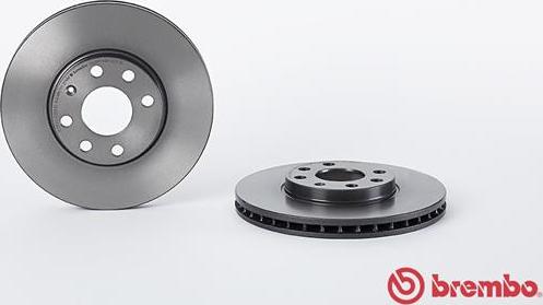 Brembo 09.7628.11 - Bremžu diski autospares.lv