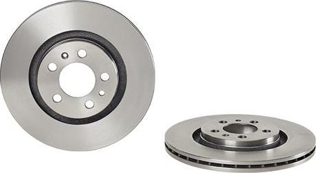 Brembo 09701210 - Bremžu diski autospares.lv