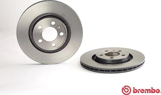 Brembo 09.7012.11 - Bremžu diski autospares.lv