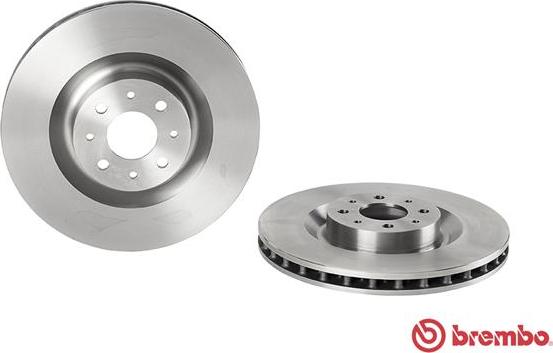 Brembo 09.A444.10 - Bremžu diski www.autospares.lv