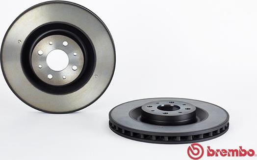 Brembo 09.A444.11 - Bremžu diski www.autospares.lv