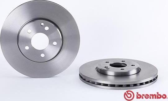 Brembo 09.A447.10 - Bremžu diski www.autospares.lv