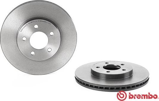 Brembo 09.A401.11 - Bremžu diski www.autospares.lv