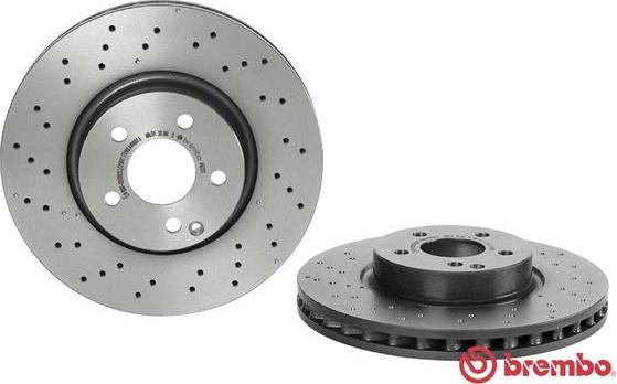 Brembo 09.A621.31 - Bremžu diski www.autospares.lv