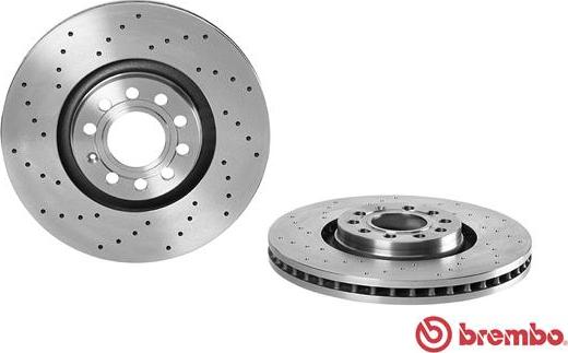 Brembo 09.A813.10 - Bremžu diski www.autospares.lv