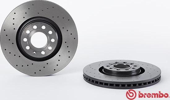 Brembo 09.A813.11 - Bremžu diski www.autospares.lv