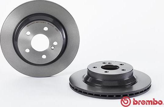 Brembo 09.A358.11 - Bremžu diski www.autospares.lv