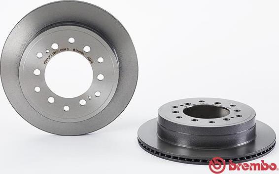 Brembo 09.A334.10 - Bremžu diski www.autospares.lv