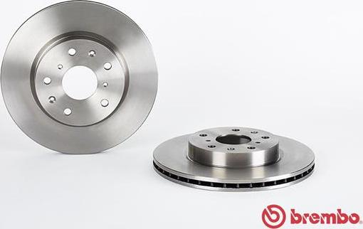 Brembo 09.A296.14 - Bremžu diski www.autospares.lv