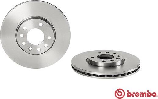 Brembo 09.A222.10 - Bremžu diski www.autospares.lv