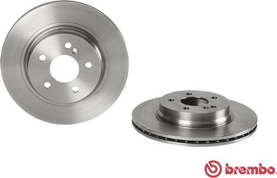 Brembo 09.A760.10 - Bremžu diski www.autospares.lv