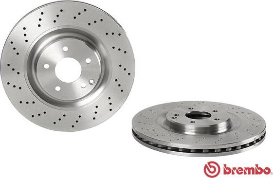 Brembo 09.A731.10 - Bremžu diski www.autospares.lv