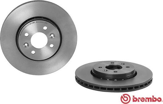 Brembo 09.A727.31 - Bremžu diski autospares.lv