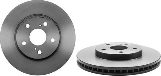 Brembo 09.B452.11 - Тормозной диск www.autospares.lv