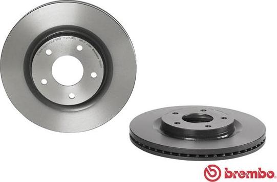 Brembo 09.B596.11 - Bremžu diski www.autospares.lv