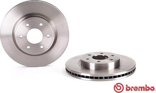 Brembo 09.B625.10 - Bremžu diski www.autospares.lv