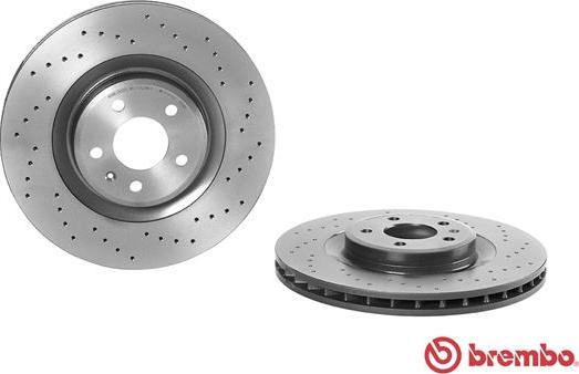 Brembo 09.B039.1X - Тормозной диск www.autospares.lv