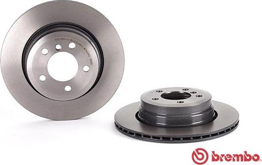 Brembo 09.B268.11 - Bremžu diski www.autospares.lv