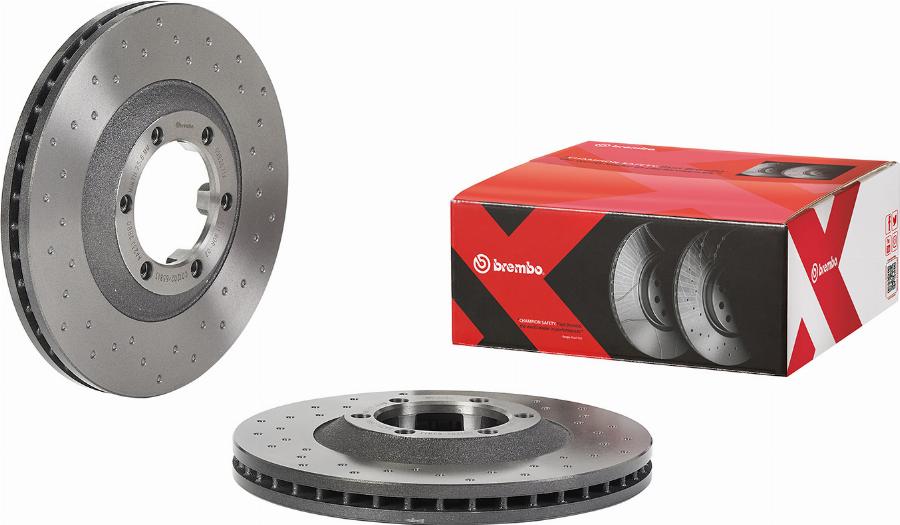 Brembo 09.B267.1X - Bremžu diski www.autospares.lv