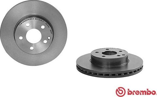 Brembo 09.B280.41 - Bremžu diski www.autospares.lv