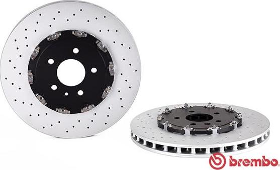 Brembo 09.B781.13 - Bremžu diski www.autospares.lv