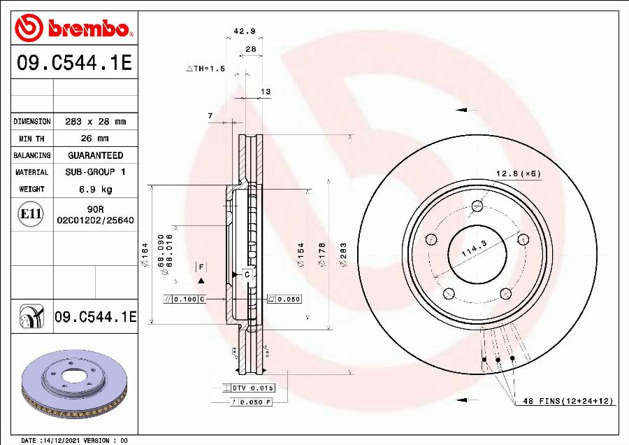 Brembo KT 08 017 - Bremžu komplekts, Disku bremzes www.autospares.lv