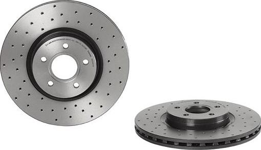 Brembo 09.C542.1X - Bremžu diski www.autospares.lv