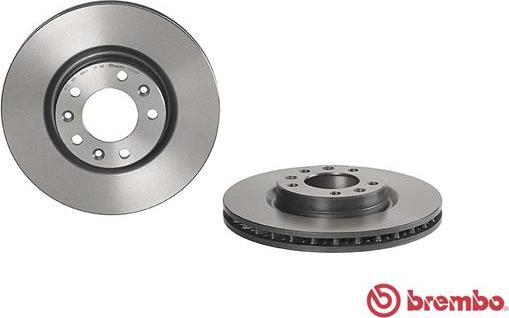 Brembo 09.C658.11 - Bremžu diski autospares.lv