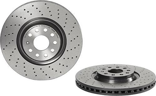 Brembo 09.C306.1X - Bremžu diski www.autospares.lv