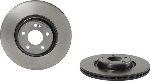 Brembo 09.D531.13 - Bremžu diski www.autospares.lv