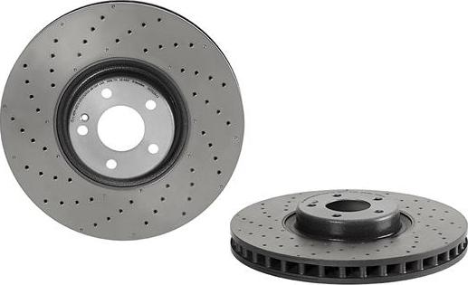 Brembo 09.D524.13 - Bremžu diski www.autospares.lv