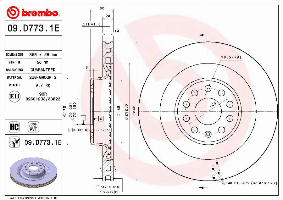 Brembo KT 08 022 - Bremžu komplekts, Disku bremzes www.autospares.lv