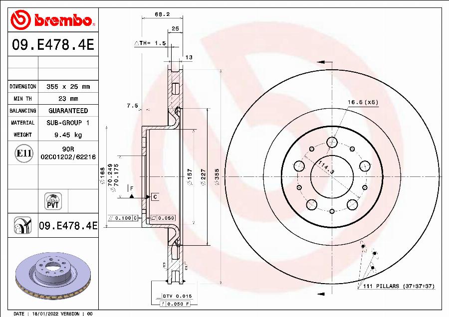 Brembo KT 08 003 - Bremžu komplekts, Disku bremzes www.autospares.lv