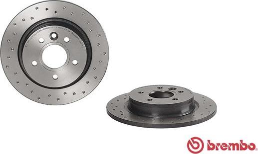 Brembo 08.9975.1X - Тормозной диск www.autospares.lv