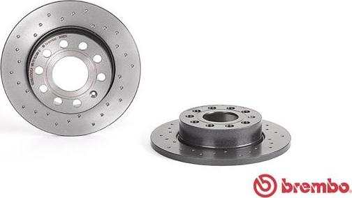 Brembo 08.9488.1X - Bremžu diski www.autospares.lv