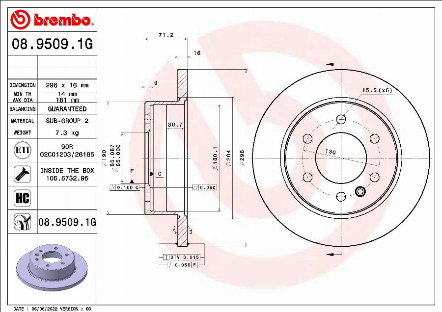 Brembo KT 10 027 - Bremžu komplekts, Disku bremzes www.autospares.lv