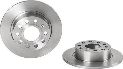 Brembo 08.9502.10 - Brake Disc www.autospares.lv