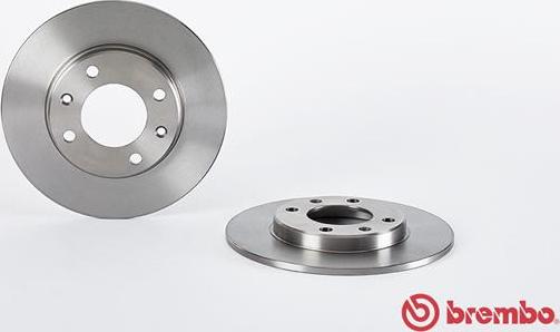 Brembo 08.9602.10 - Bremžu diski www.autospares.lv