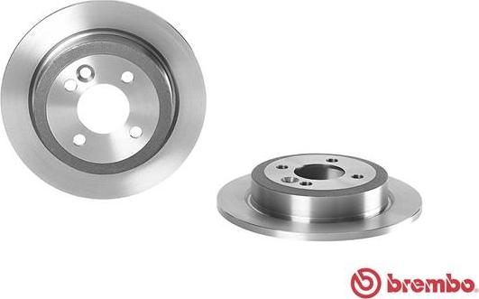 Brembo 08.9163.10 - Bremžu diski www.autospares.lv