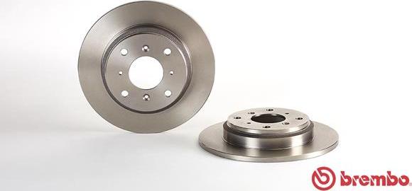 Brembo 08.9139.10 - Bremžu diski www.autospares.lv