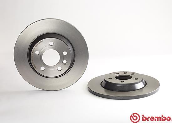 Brembo 08.9176.11 - Bremžu diski www.autospares.lv