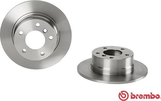 Brembo 08.9859.80 - Bremžu diski www.autospares.lv