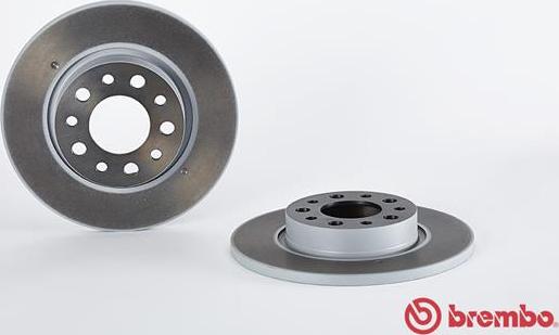 Brembo 08.9364.11 - Bremžu diski www.autospares.lv