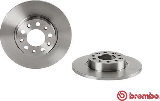 Brembo 08.9364.20 - Bremžu diski www.autospares.lv