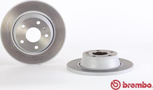 Brembo 08.9769.11 - Bremžu diski www.autospares.lv