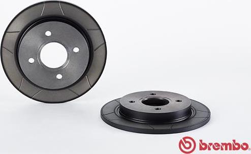 Brembo 08.4931.76 - Bremžu diski www.autospares.lv