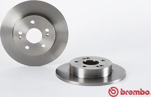 Brembo 08.5645.10 - Bremžu diski www.autospares.lv