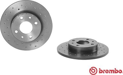 Brembo 08.5085.1X - Bremžu diski www.autospares.lv