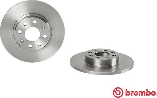 Brembo 08.5086.24 - Bremžu diski www.autospares.lv