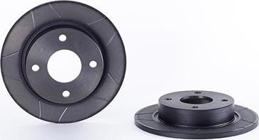 Brembo 08.5164.76 - Bremžu diski www.autospares.lv